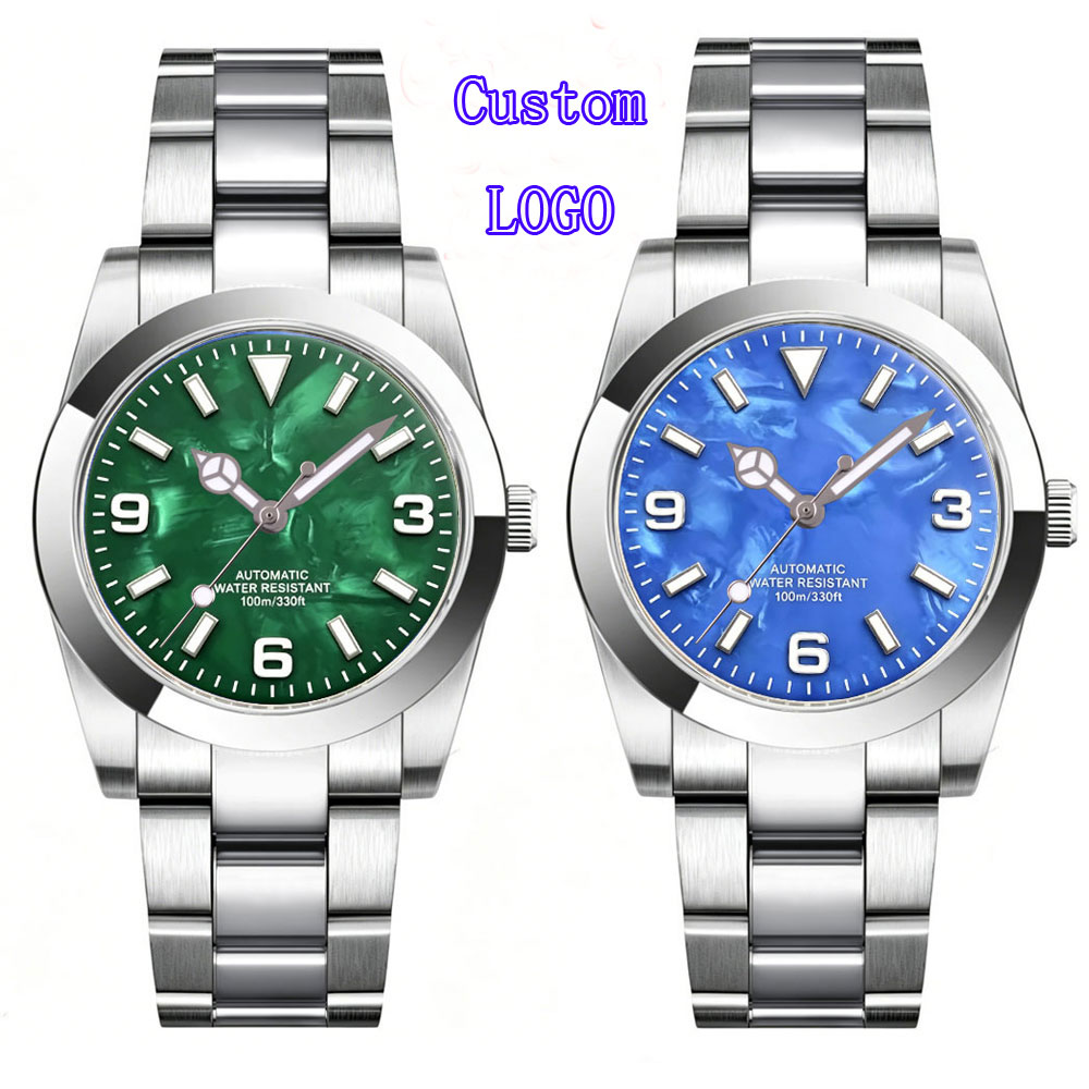 Luxury Watch Logo - 커스텀 로고 시계 36mm 39mm 자개
