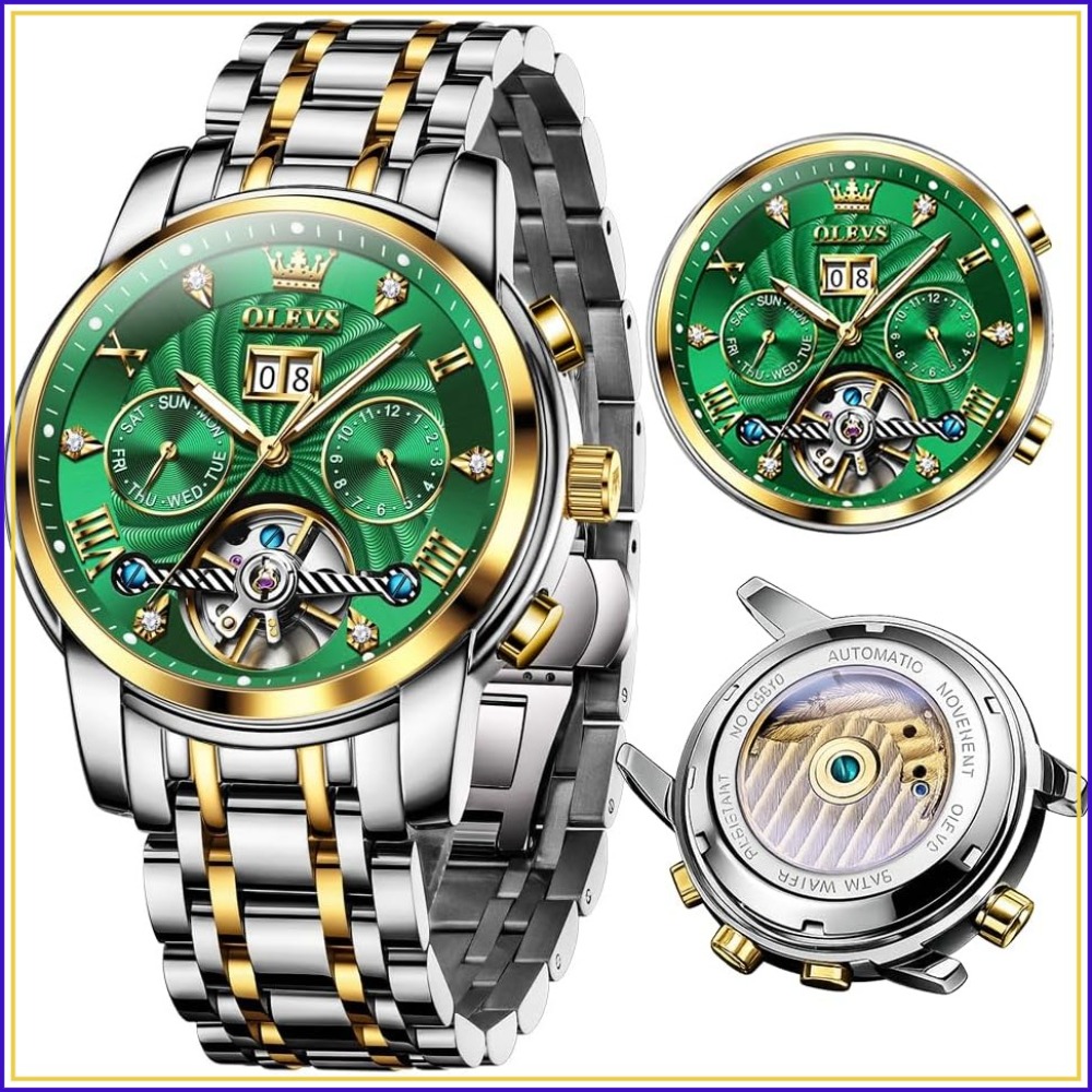 Luxury Watch Image - 아날로그 쿼츠 럭셔리 다이아몬드 방수 크로노그래프