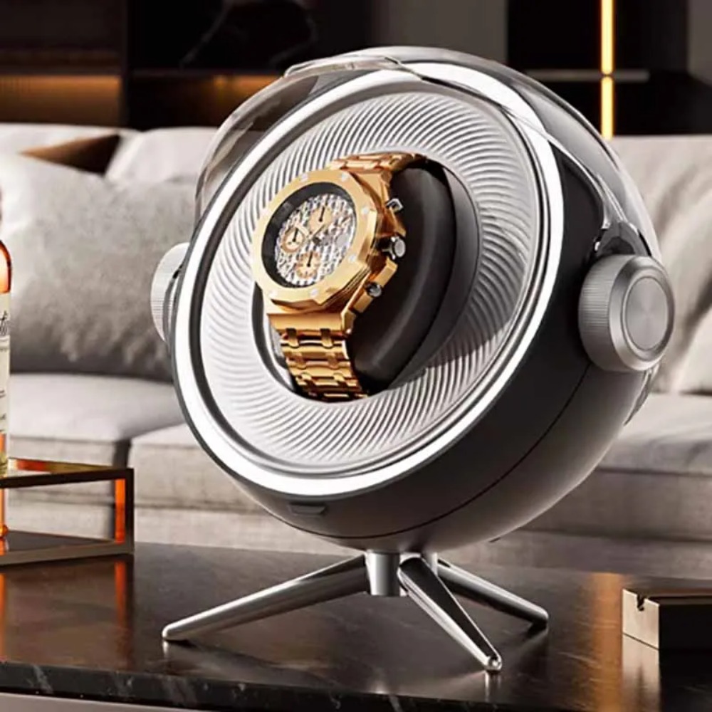Zero Luxury Watch - 제로 자기 가정용 자동 시계 와인