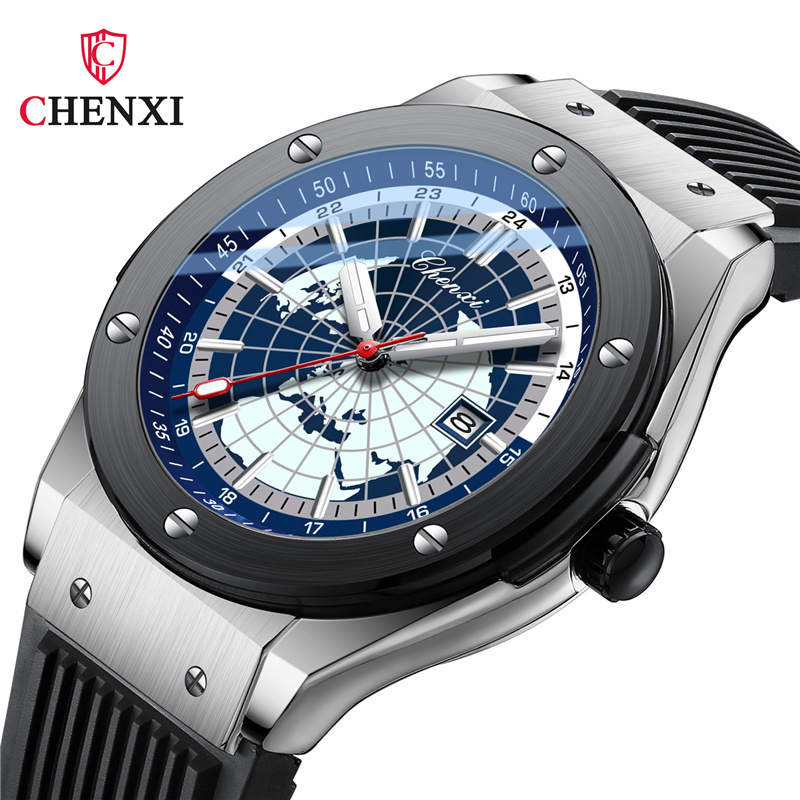 Luxury Watch Brands In World - CHENXI 82442 남성용 쿼츠 시계 캐주얼