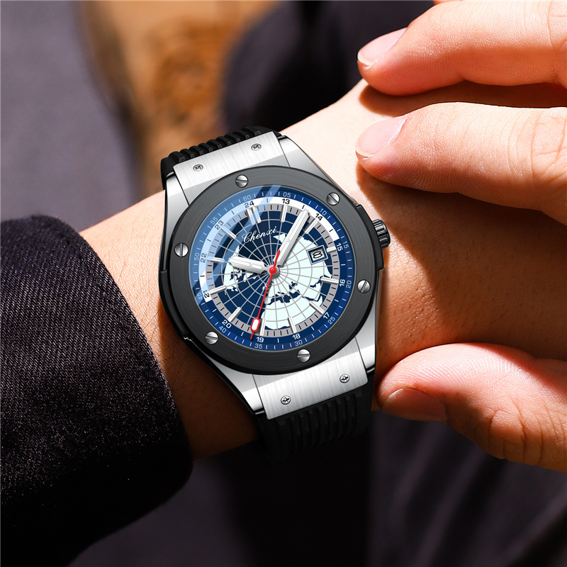 Luxury Watch Brands In World - CHENXI 82442 남자를위한 패션 캐주얼 럭셔리
