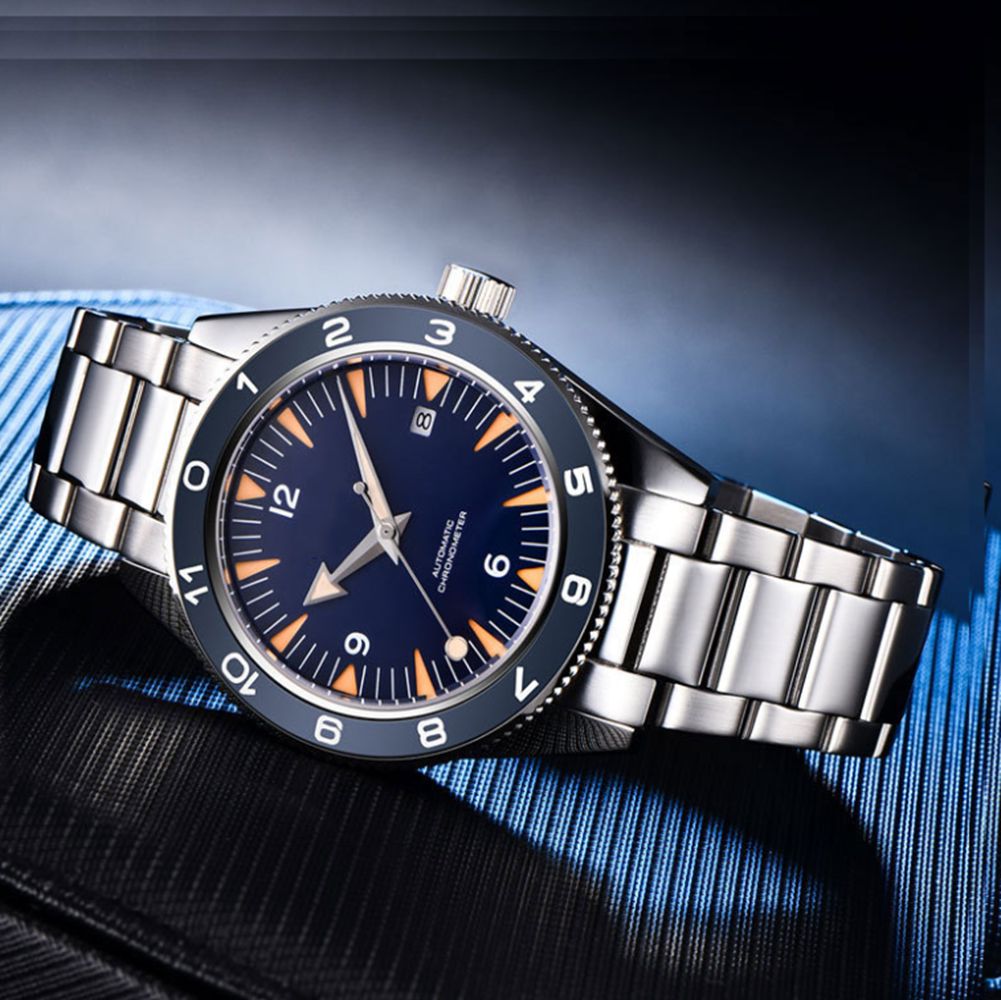 사용자 정의 로고 NH35 무브먼트 시계 10bars  - Luxury Watch Logo 리뷰 및 가격