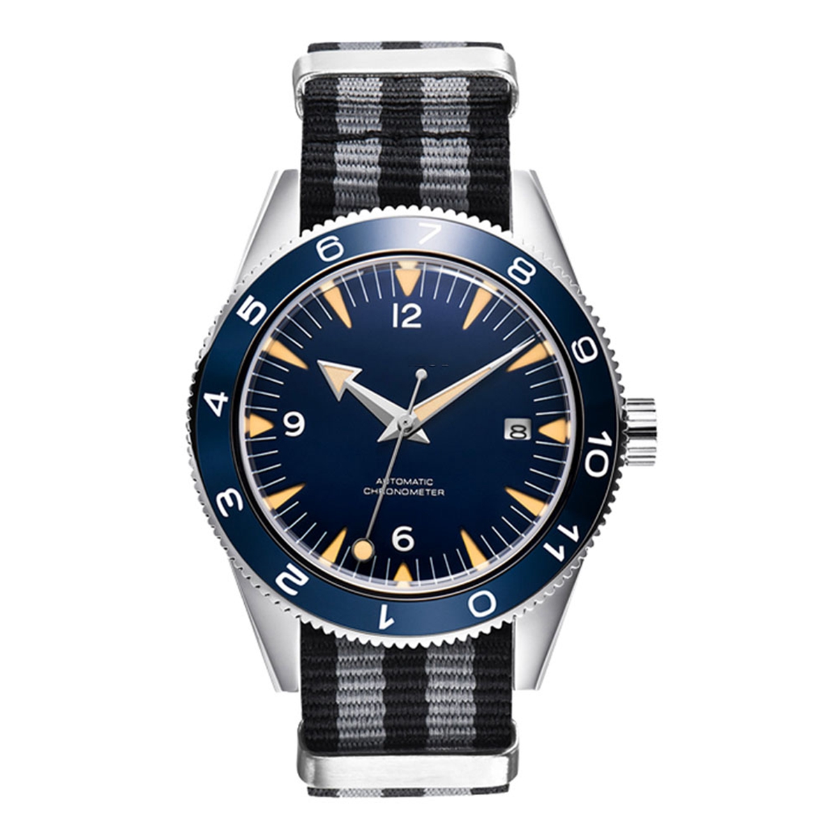 사용자 정의 로고 NH35 무브먼트 시계 10bars  - Luxury Watch Logo 리뷰 및 가격
