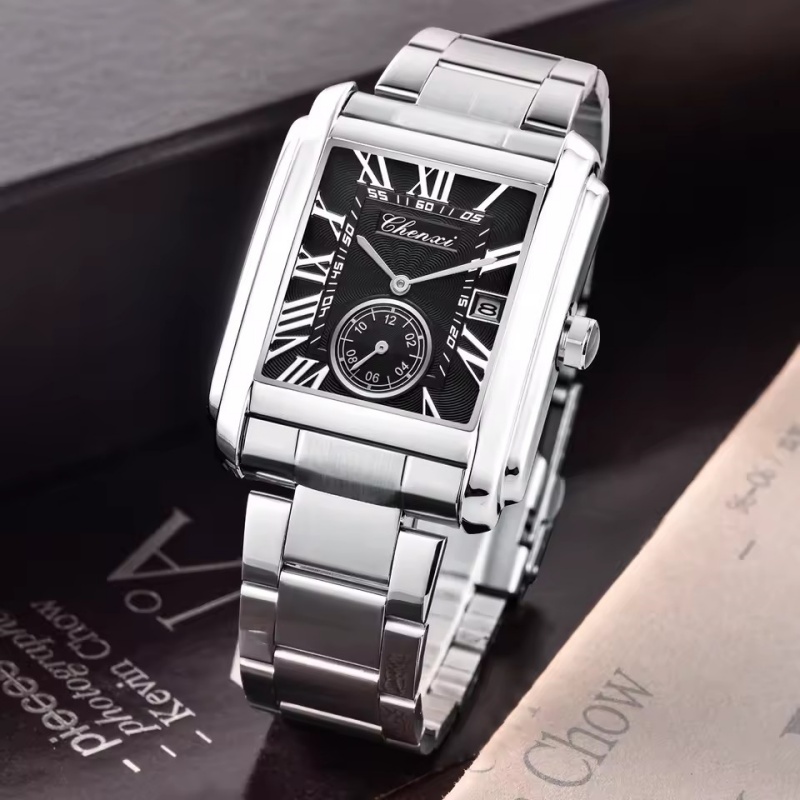 CHENXI 8216 쿼츠 시계 패션 심플 비즈니스 심 - Luxury Watch Cartier 리뷰 및 가격