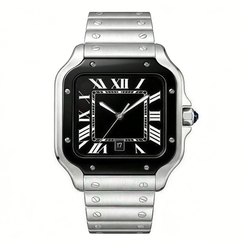 새로운 럭셔리 남성용 쿼츠 시계 클래식 레트로 스타일  - Luxury Watch Cartier 리뷰 및 가격