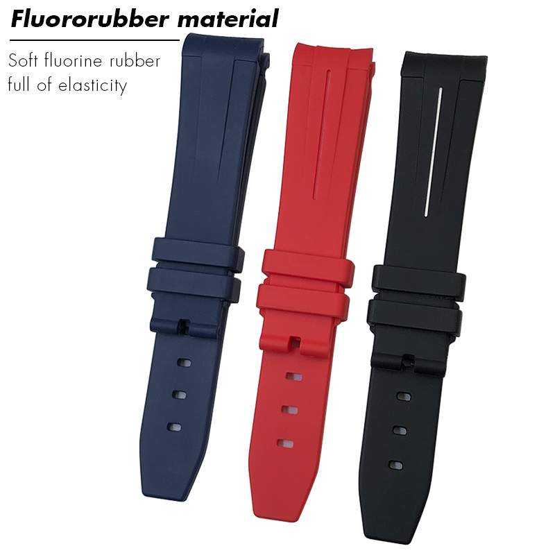 곡선 끝 19mm 20mm 21mm 22mm 고무 FK - Luxury Watch Online 리뷰 및 가격
