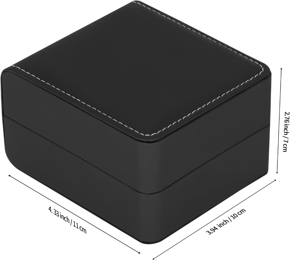 고급 PU 가죽 시계 여행용 케이스 (탈부착 가능한 베 - Luxury Watch Image 리뷰 및 가격
