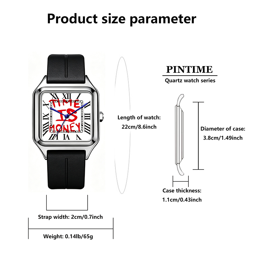 FUCK9.5 스퀘어 패셔너블하고 우아한 라이트 럭셔리 - Luxury Watch With Rubber Strap 리뷰 및 가격