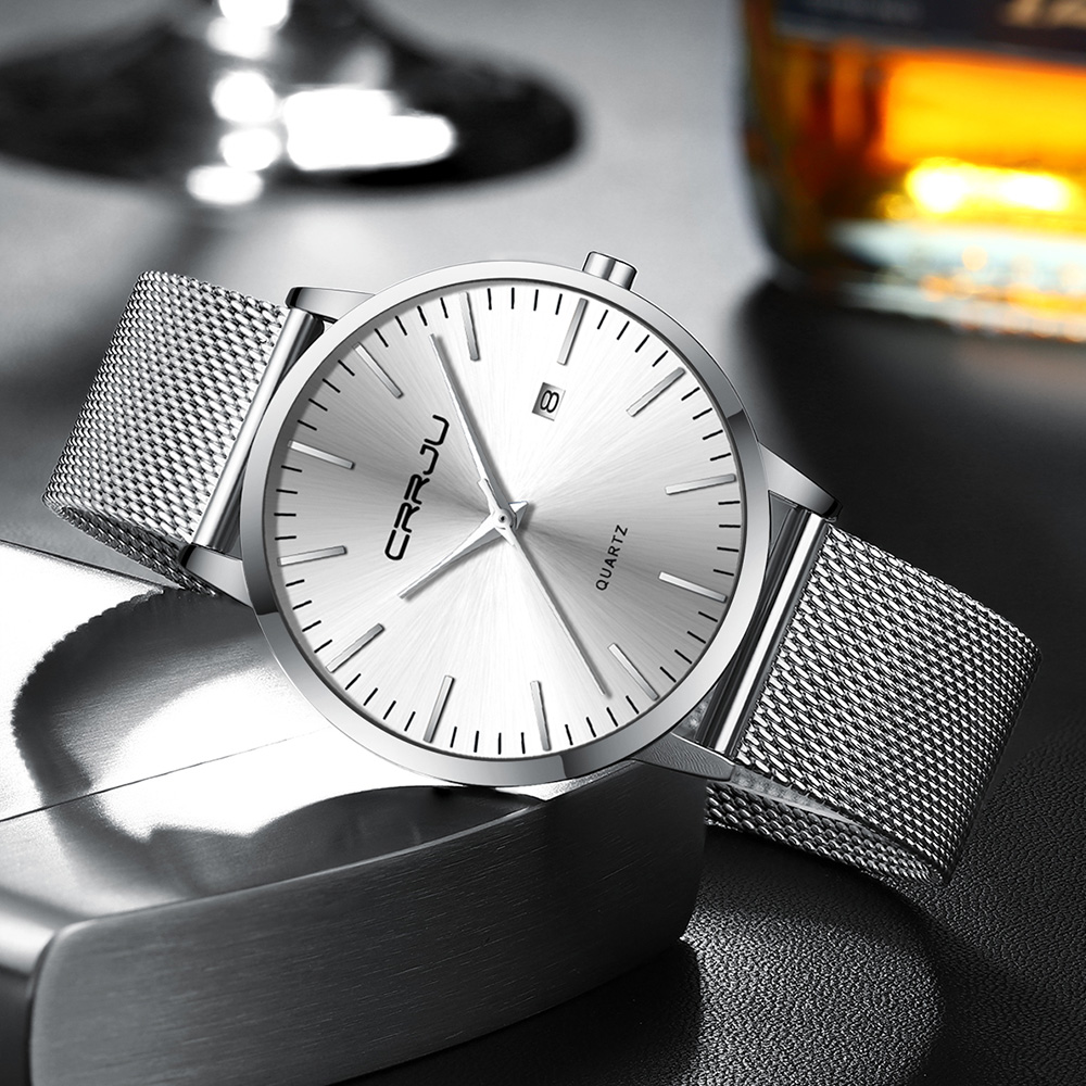CRRJU 새로운 패션 남성 시계 톱 브랜드 럭셔리 스 - Luxury Watch On Sale 리뷰 및 가격
