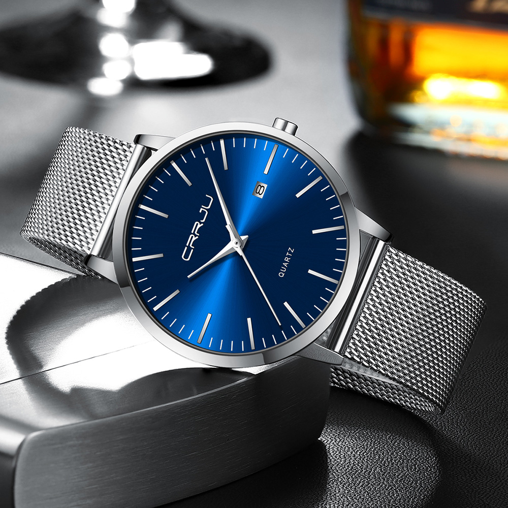 CRRJU 새로운 패션 남성 시계 톱 브랜드 럭셔리 스 - Luxury Watch On Sale 리뷰 및 가격