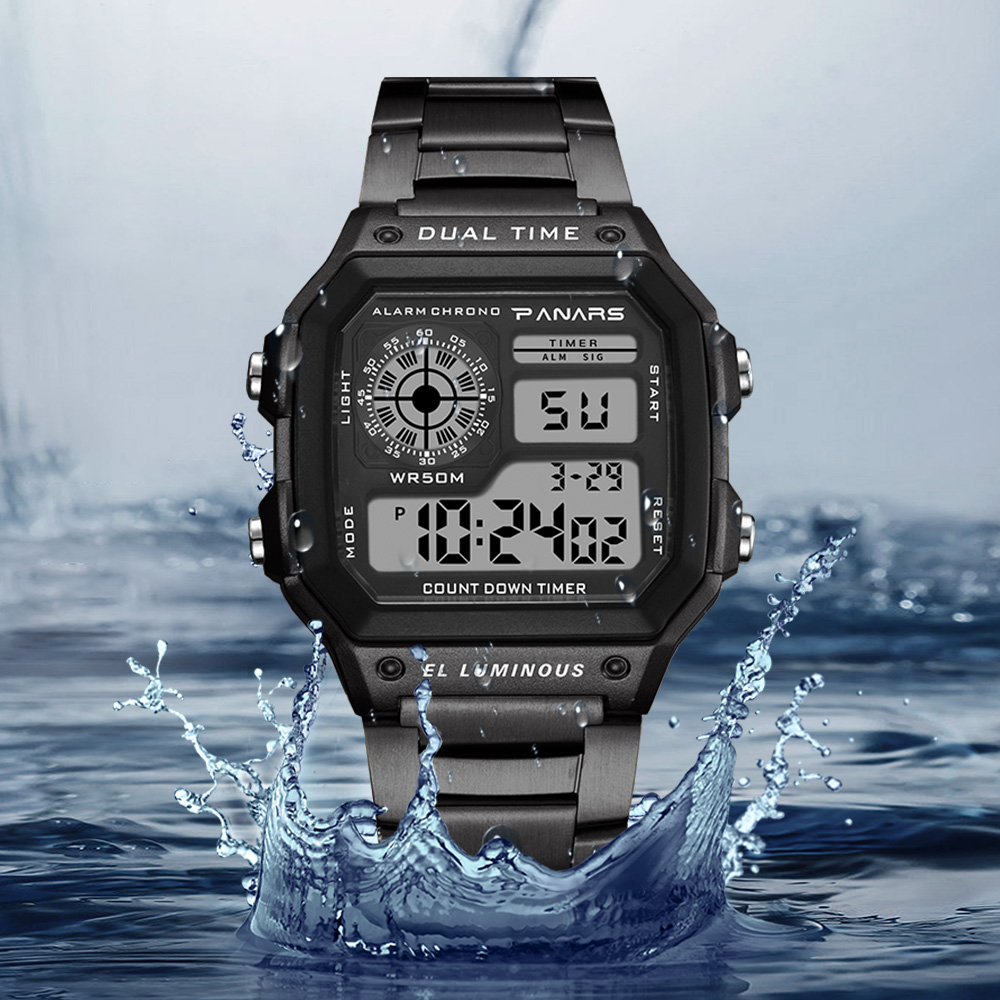 고급 스테인리스 스틸 스트랩 스포츠 시계 남성용 방수  - Luxury Watch On Sale 리뷰 및 가격