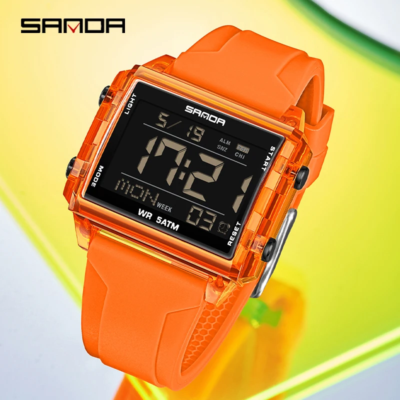 SANDA 브랜드 패션 학생 시계 방수 카운트다운 럭셔 - Luxury Watch Brands In World 리뷰 및 가격