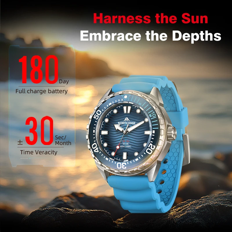 비바CT 뉴 노스 엣지 트리톤 태양광 다이빙 시계 남성 - Luxury Watch Image 리뷰 및 가격