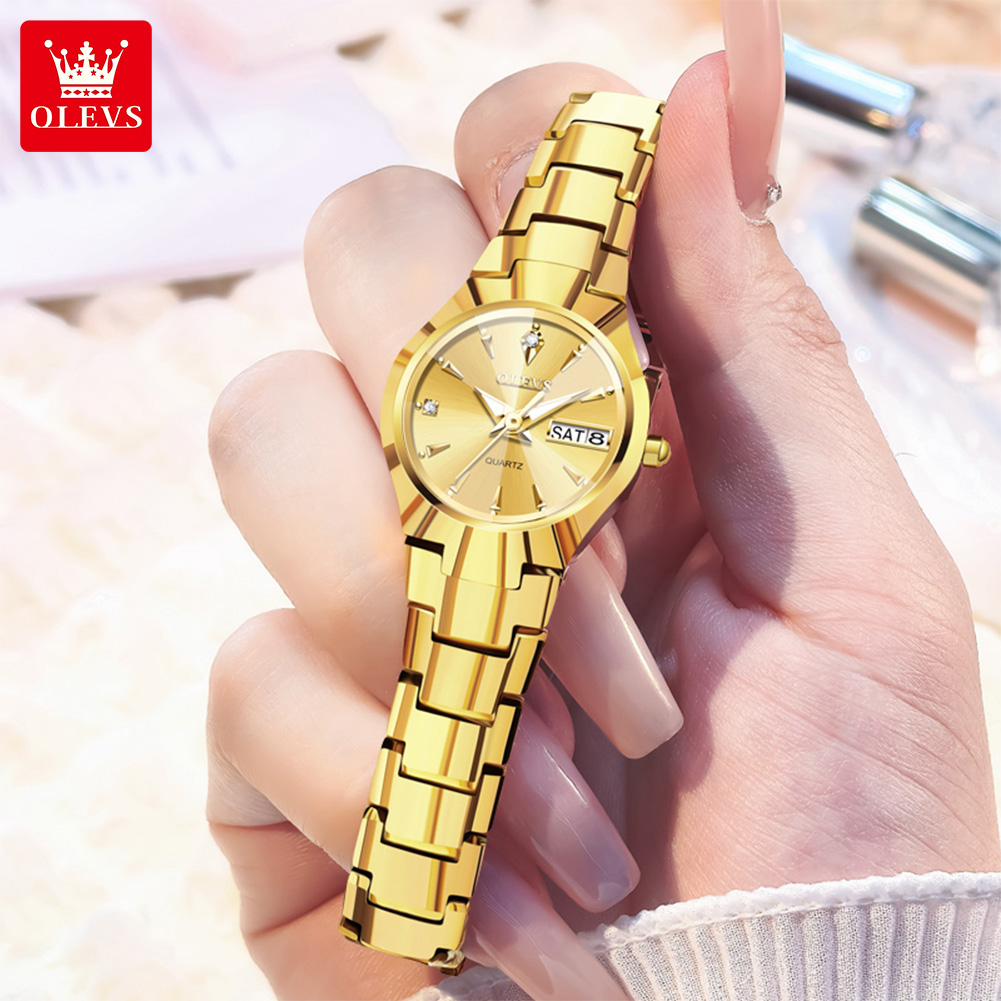 OLEVS 여성용 시계 8697 고급스럽고 우아한 쿼츠 - Luxury Watch With Bracelet 리뷰 및 가격