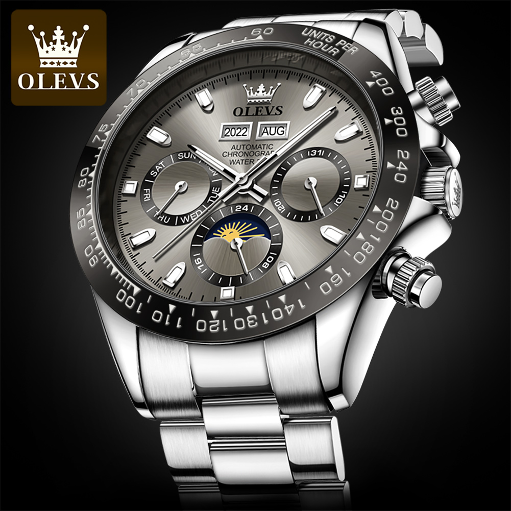 OLEVS 6654 럭셔리 남성용 시계 크로노 그래프  - Luxury Watch On Sale 리뷰 및 가격