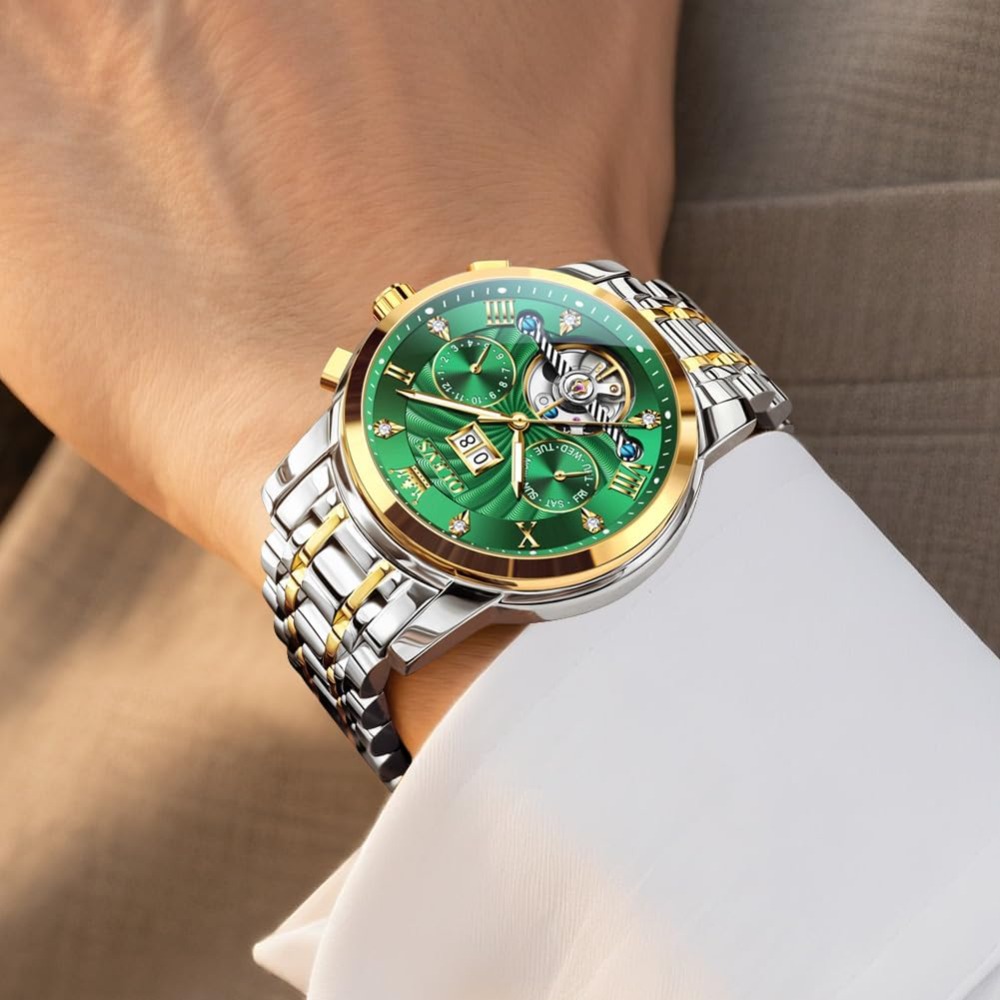 아날로그 쿼츠 럭셔리 다이아몬드 방수 크로노그래프 스테 - Luxury Watch Image 리뷰 및 가격