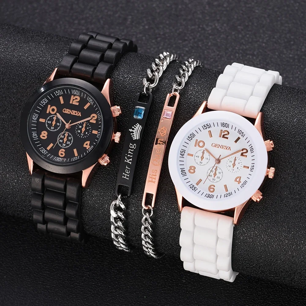 2Pcs 럭셔리 여성 시계 세트 패션 럭셔리 우아한 합 - Luxury Watch Life 리뷰 및 가격