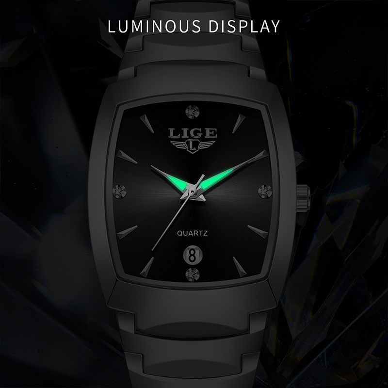 LIGE 시계 여성 비즈니스 럭셔리 숙녀 시계 여성 방 - Luxury Watch With Bracelet 리뷰 및 가격