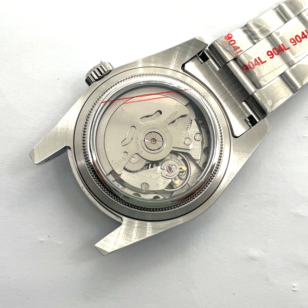 36mm/40mm 남성용 시계 무지 다이얼 NH35 오 - Luxury Watch Logo 리뷰 및 가격