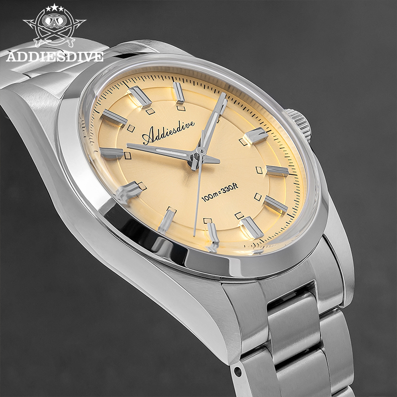 ADDIESDIVE 럭셔리 남성용 쿼츠 시계 36mm  - Luxury Watch With Bracelet 리뷰 및 가격