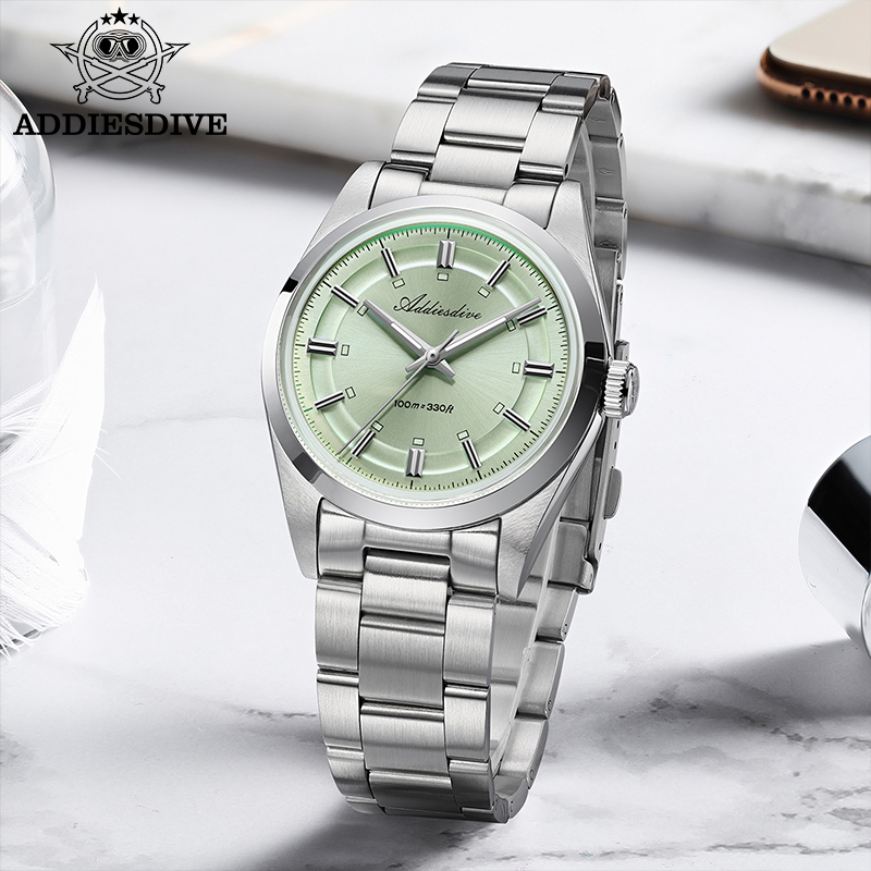 ADDIESDIVE 럭셔리 남성용 쿼츠 시계 36mm  - Luxury Watch With Bracelet 리뷰 및 가격