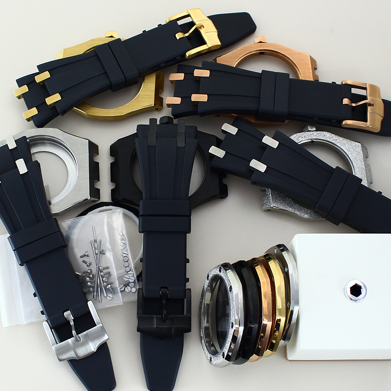 은빛 41mm 럭셔리 남성용 시계 케이스 로얄 세이코  - Luxury Watch With Rubber Strap 리뷰 및 가격