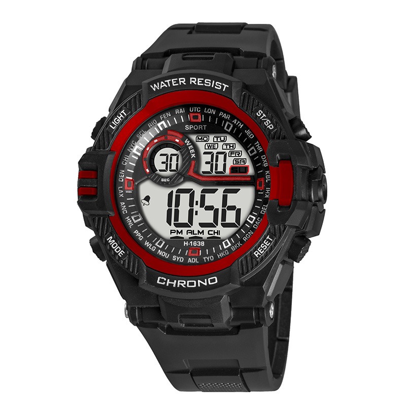 방수 스포츠 시계 남성용 고급 전자 시계 LED 알람  - Luxury Watch Life 리뷰 및 가격