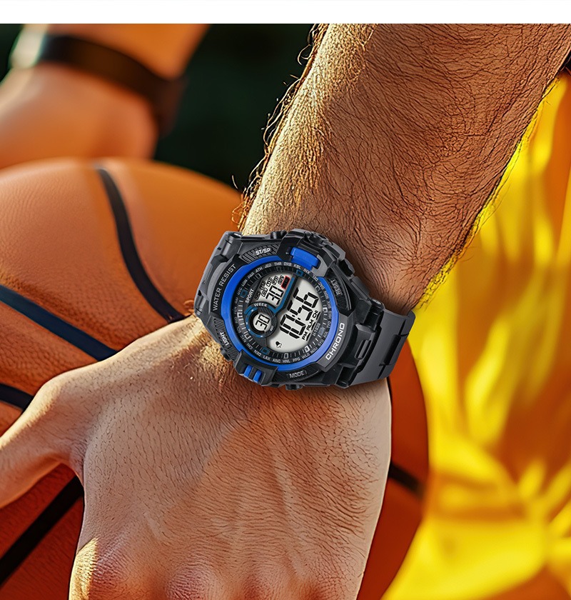 방수 스포츠 시계 남성용 고급 전자 시계 LED 알람  - Luxury Watch Life 리뷰 및 가격