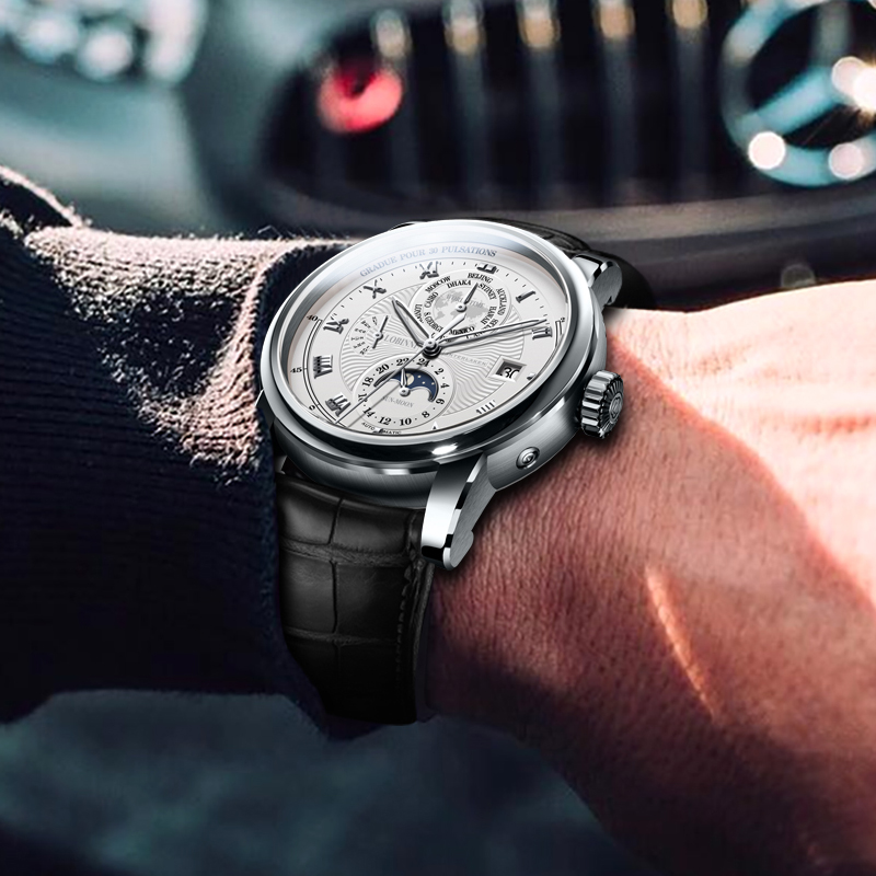 LOBINNI 남성용 문페이즈 자동 기계식 손목시계,  - Luxury Watch Brands In World 리뷰 및 가격