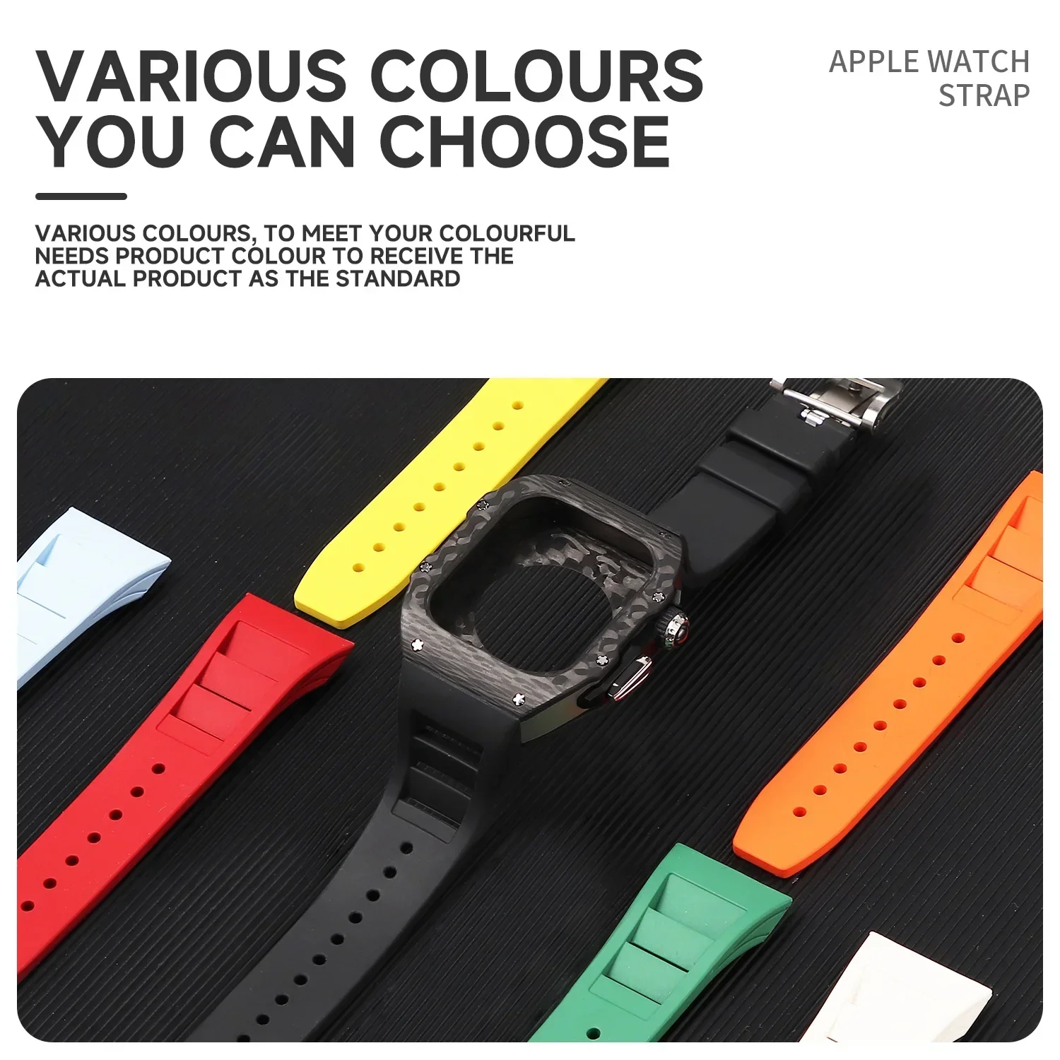 애플워치 S11 10 42 46mm용 카본 파이버 케이 - Luxury Watch With Rubber Strap 리뷰 및 가격