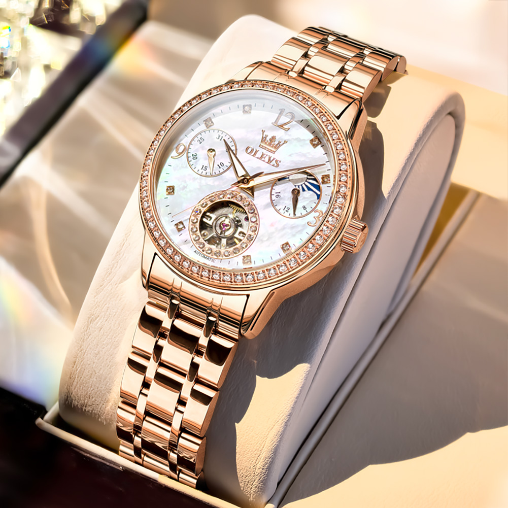 OLEVS 여성용 시계 최고급 브랜드 럭셔리 패션 고급 - Luxury Watch With Bracelet 리뷰 및 가격
