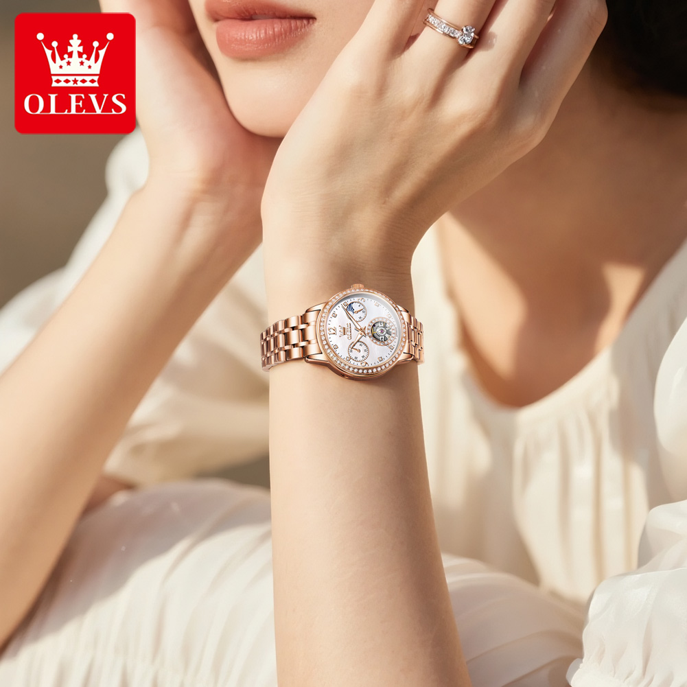 OLEVS 여성용 시계 최고급 브랜드 럭셔리 패션 고급 - Luxury Watch With Bracelet 리뷰 및 가격
