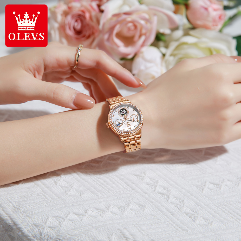 OLEVS 여성용 시계 최고급 브랜드 럭셔리 패션 고급 - Luxury Watch With Bracelet 리뷰 및 가격