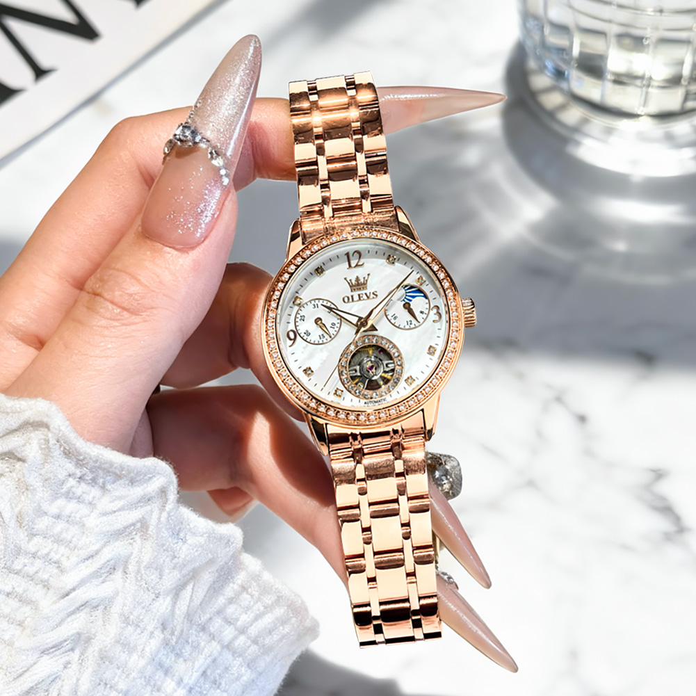OLEVS 여성용 시계 최고급 브랜드 럭셔리 패션 고급 - Luxury Watch With Bracelet 리뷰 및 가격