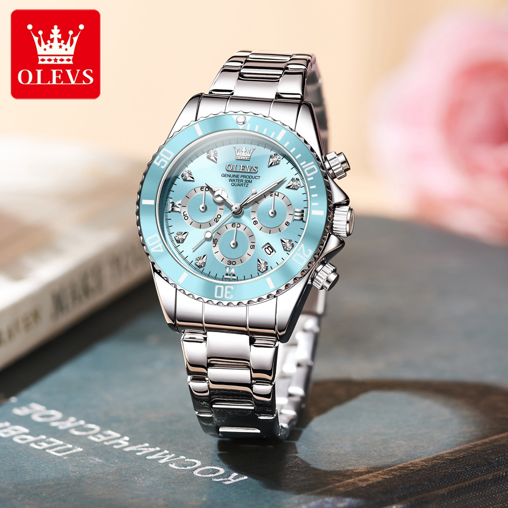 OLEVS 여성용 시계 5632 우아한 오리지널 쿼츠  - Luxury Watch With Bracelet 리뷰 및 가격