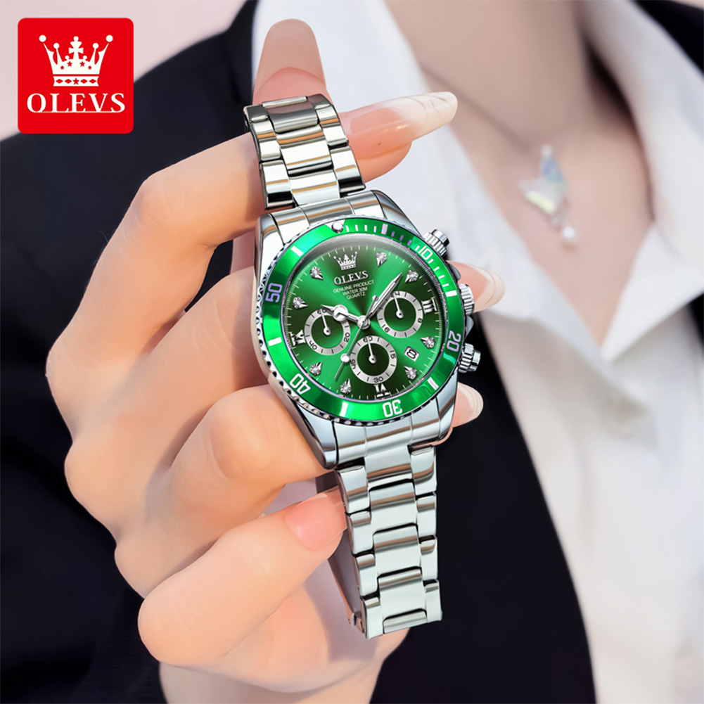 OLEVS 여성용 시계 5632 우아한 오리지널 쿼츠  - Luxury Watch With Bracelet 리뷰 및 가격
