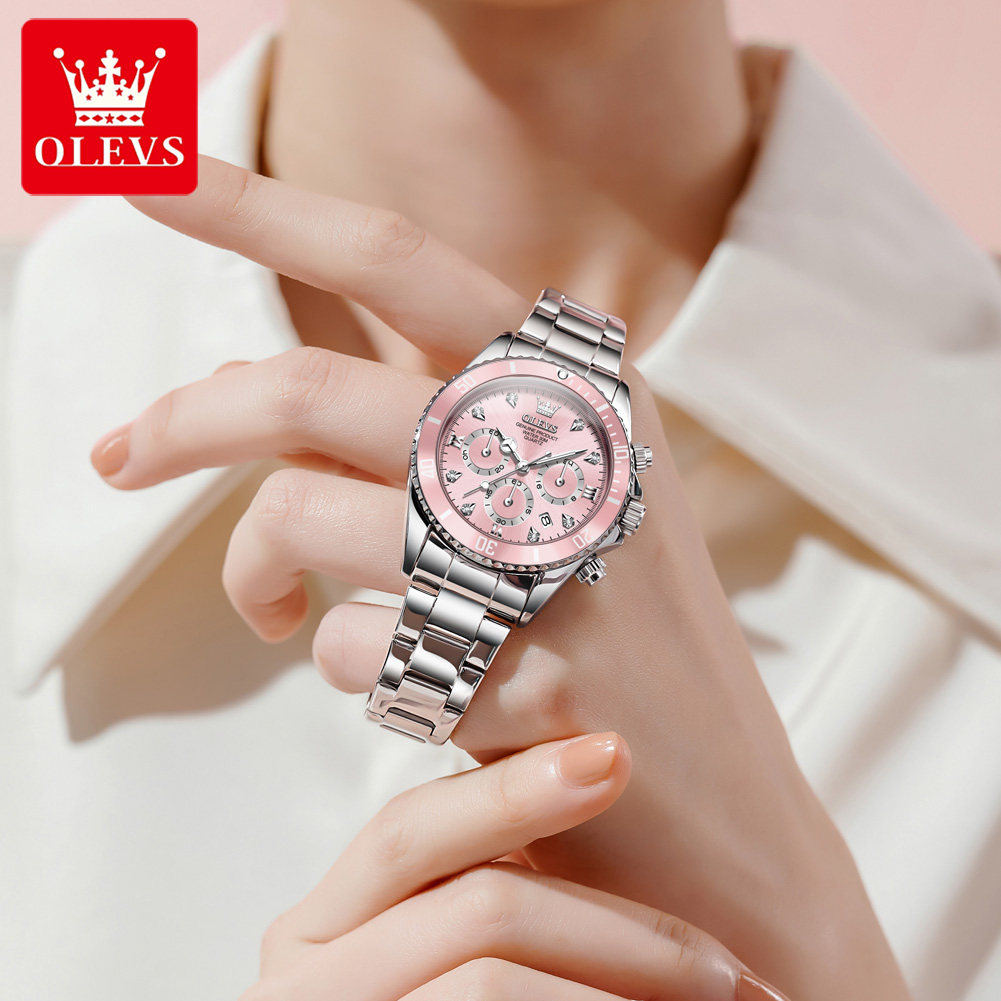 OLEVS 여성용 시계 5632 우아한 오리지널 쿼츠  - Luxury Watch With Bracelet 리뷰 및 가격