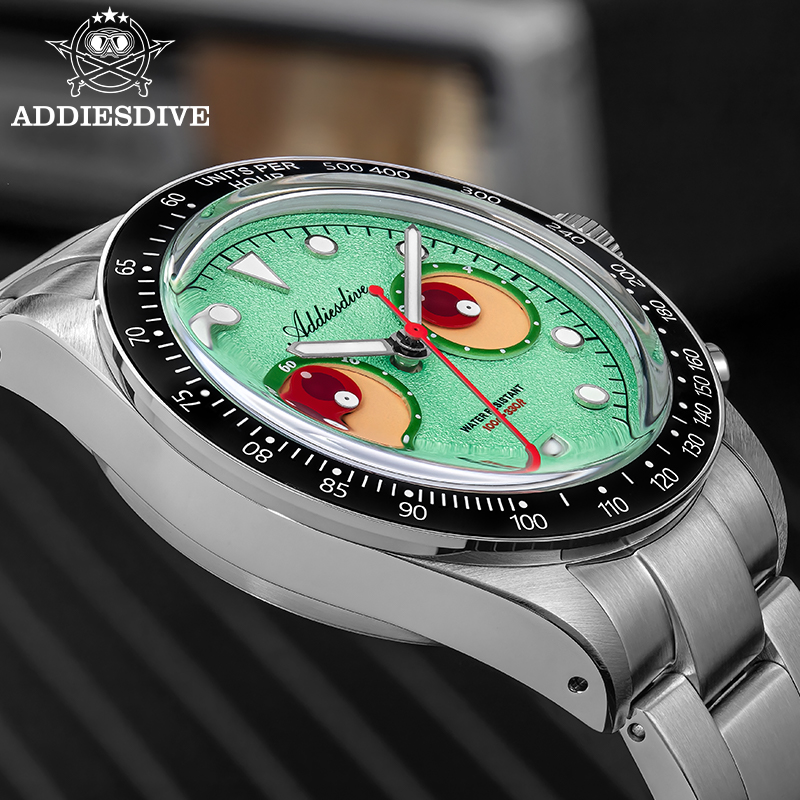 ADDIESDIVE 새로운 40mm 크로노그래프 AD2 - Zero Luxury Watch 리뷰 및 가격