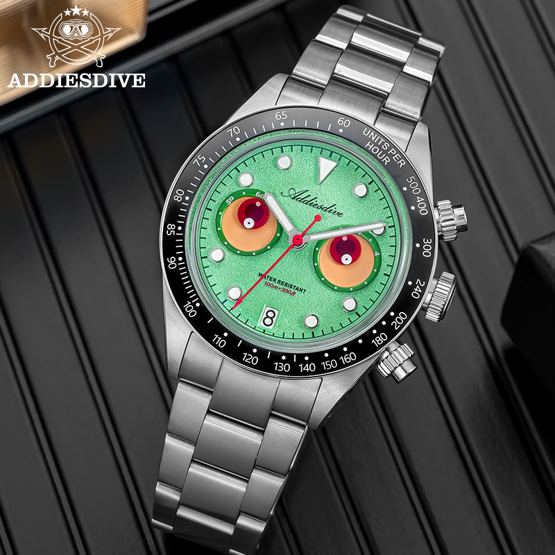 ADDIESDIVE 새로운 40mm 크로노그래프 AD2 - Zero Luxury Watch 리뷰 및 가격