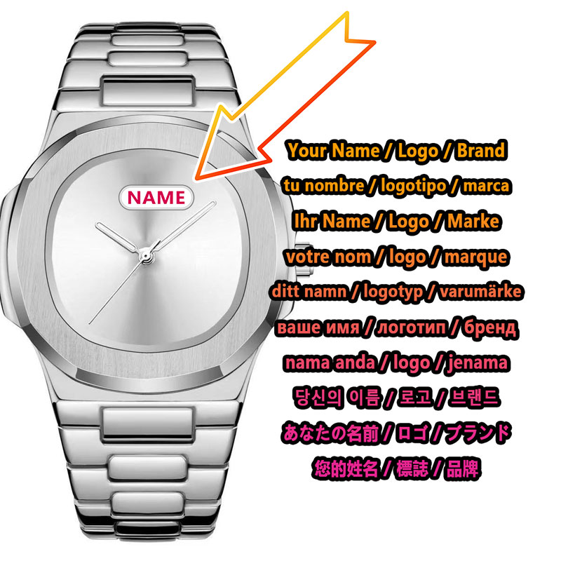 커스텀 로고 남성용 쿼츠 시계 미니멀리스트 스테인리스  - Luxury Watch Logo 리뷰 및 가격