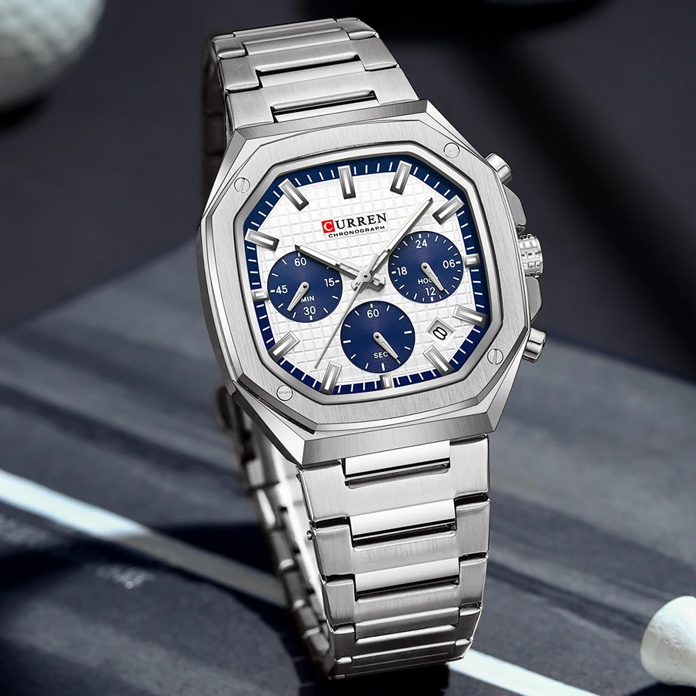 CURREN 남성용 시계 최고 브랜드 고급 스포츠 쿼츠 - Luxury Watch Cartier 리뷰 및 가격